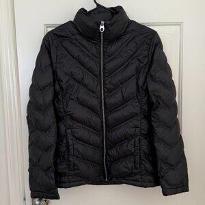 Lightweight Calvin Klein Black Puffer Jacket Size S